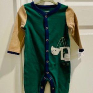 Carter's 100% Cotton Footed Pajama - 6 months